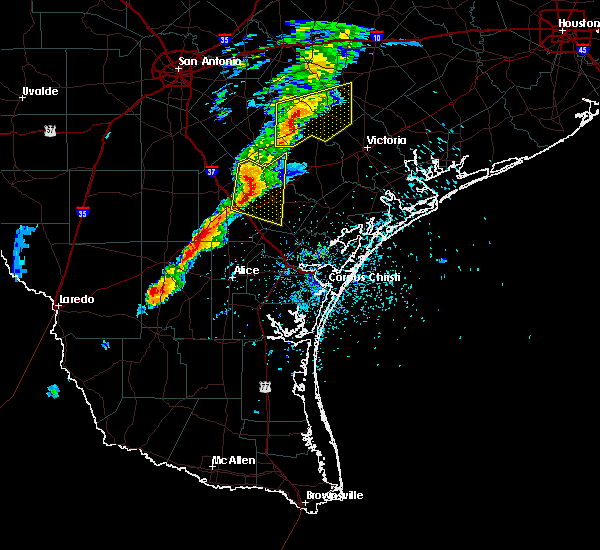 Interactive Hail Maps Hail Map for Beeville, TX