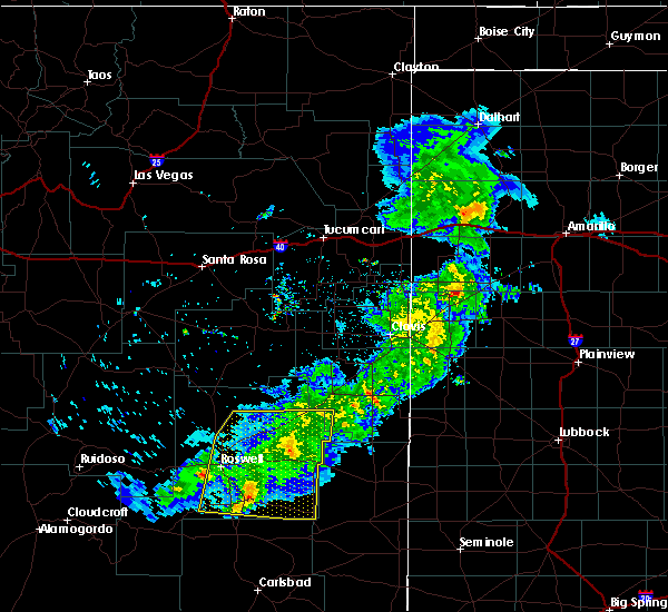 Interactive Hail Maps Hail Map for Roswell, NM