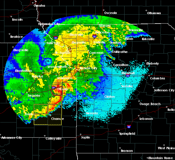 Interactive Hail Maps Hail Map for Ottawa, KS