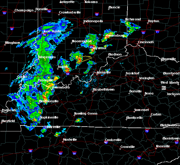 Interactive Hail Maps Hail Map for Saltillo, IN