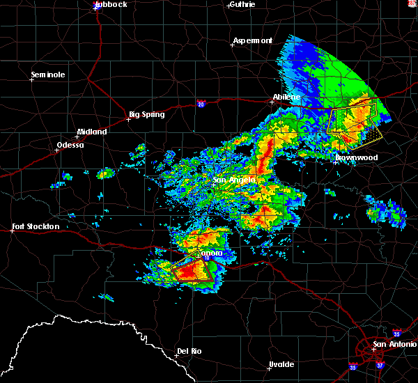 Interactive Hail Maps Hail Map for Sonora, TX