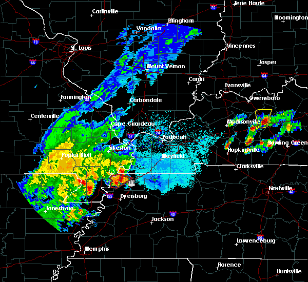 Interactive Hail Maps Hail Map for Hornbeak, TN
