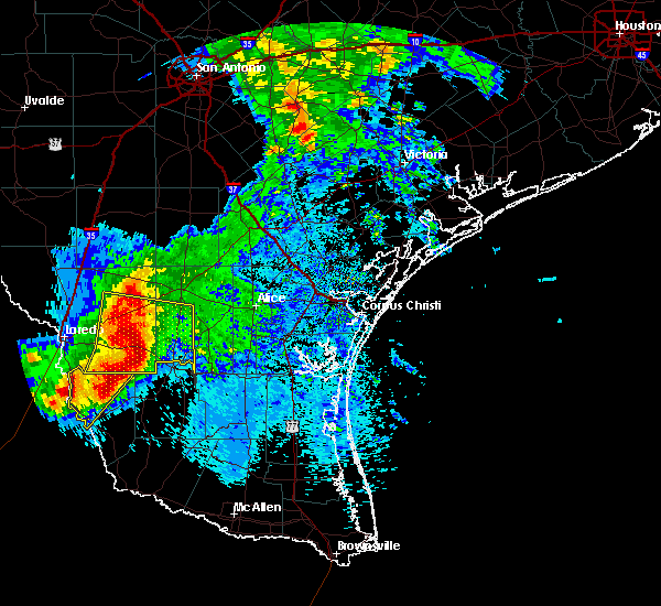Interactive Hail Maps Hail Map for Zapata, TX