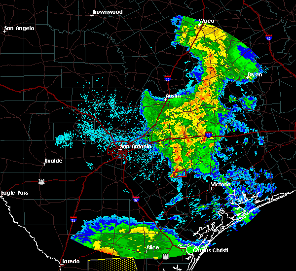 Interactive Hail Maps Hail Map for Flatonia, TX