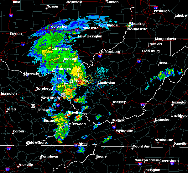 Interactive Hail Maps Hail Map for Hurricane, WV