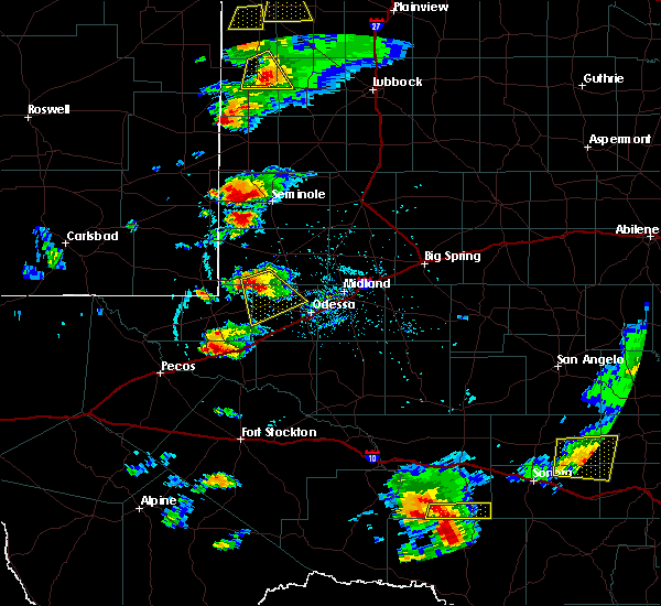 Interactive Hail Maps Hail Map for Odessa, TX