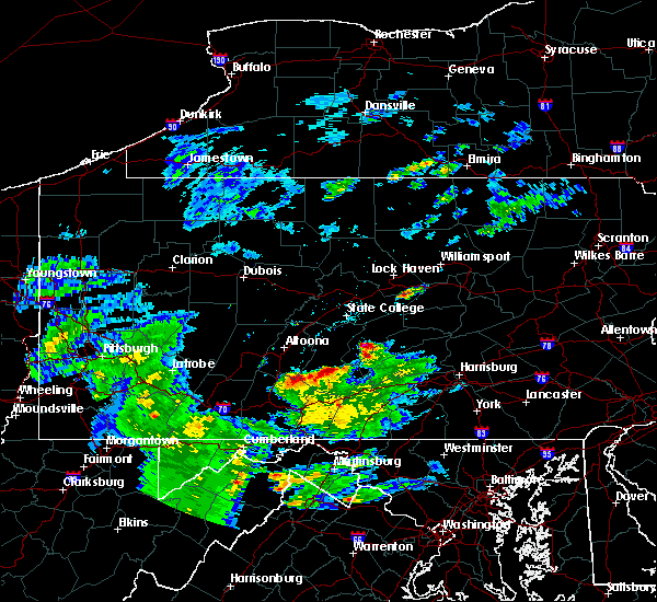 Interactive Hail Maps Hail Map for Juniata Terrace, PA