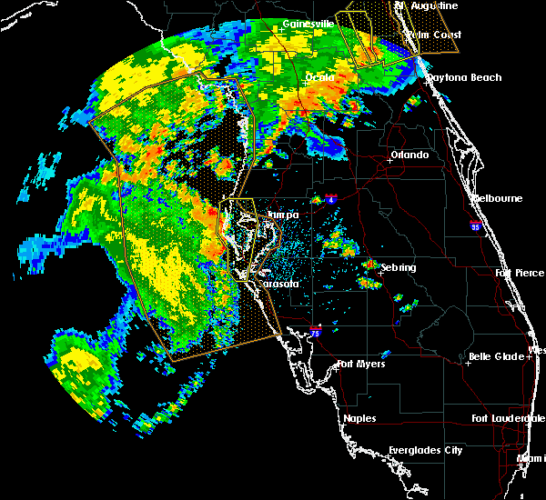 Interactive Hail Maps Hail Map for Seminole, FL