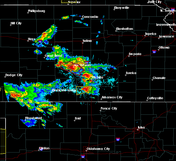 Interactive Hail Maps Hail Map for Hutchinson, KS