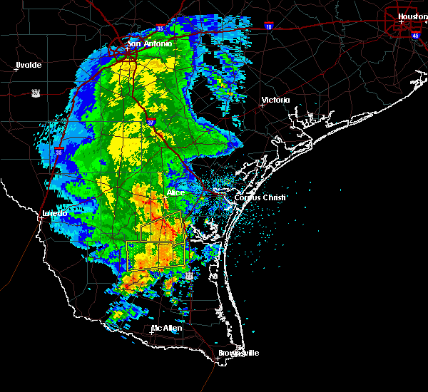 Interactive Hail Maps Hail Map for Falfurrias, TX