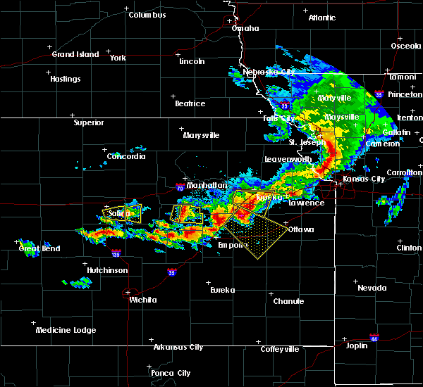 Interactive Hail Maps Hail Map for Topeka, KS