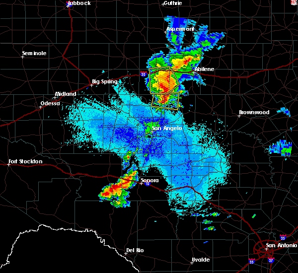 Interactive Hail Maps Hail Map for Sonora, TX