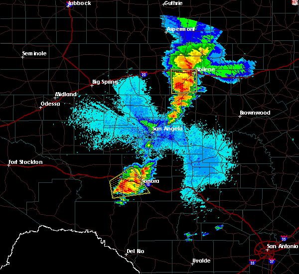 Interactive Hail Maps Hail Map for Sonora, TX