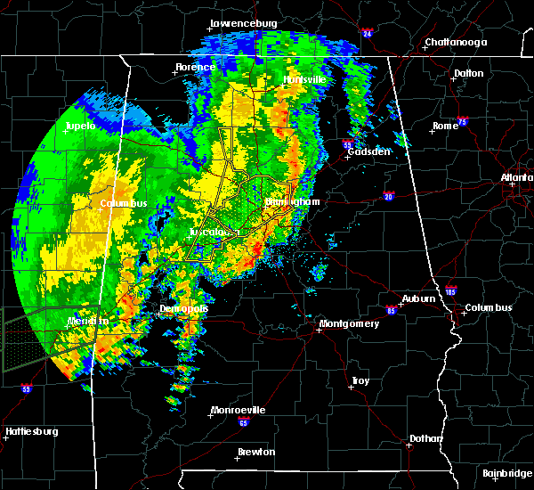 Interactive Hail Maps Hail Map for Trussville, AL