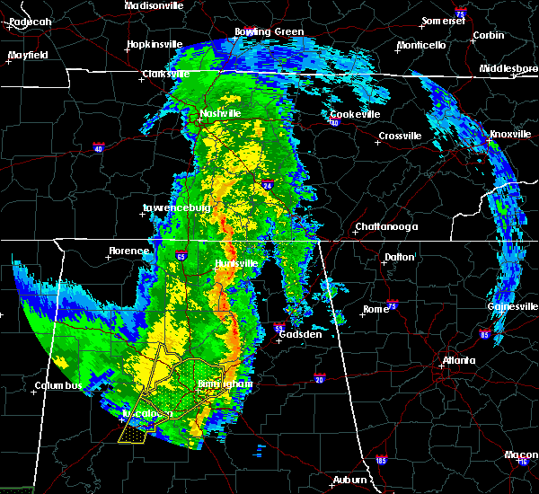 Interactive Hail Maps Hail Map for Winchester, TN