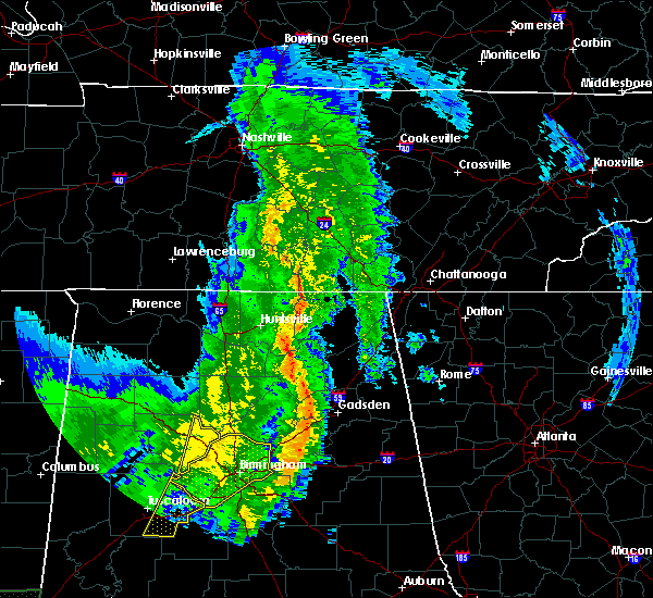 Interactive Hail Maps Hail Map for Estill Springs, TN
