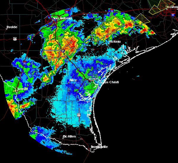 Interactive Hail Maps Hail Map for Pawnee, TX