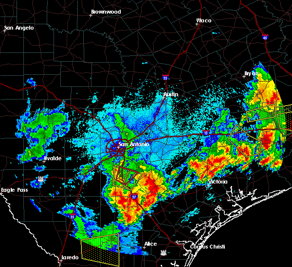 Interactive Hail Maps Hail Map for Yoakum, TX