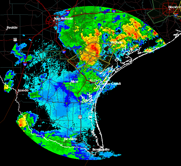 Weather Map Victoria Tx Interactive Hail Maps Hail Map for Victoria, TX