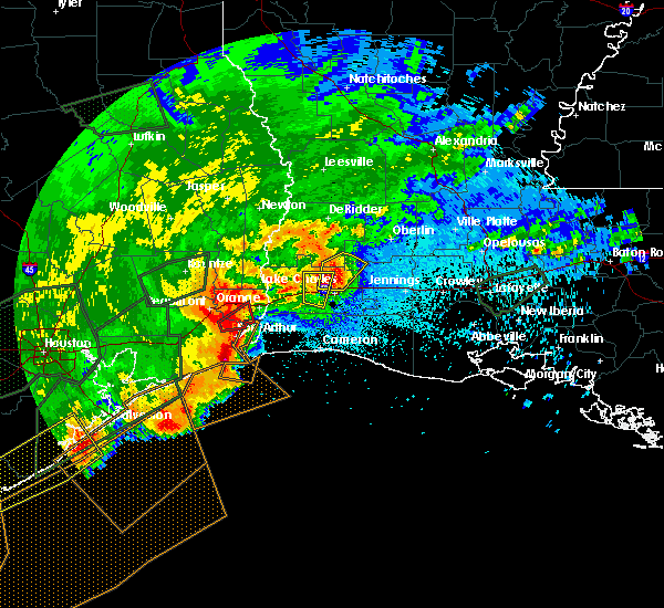 Interactive Hail Maps Hail Map for Orange, TX