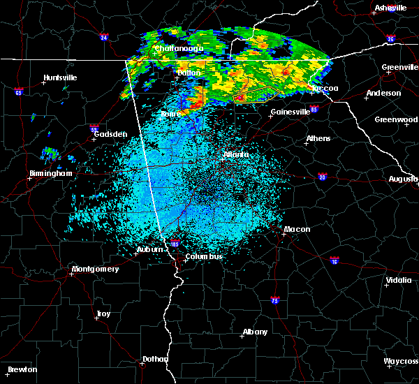Interactive Hail Maps Hail Map for Dawsonville, GA