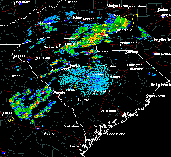 Interactive Hail Maps Hail Map for Midland, NC