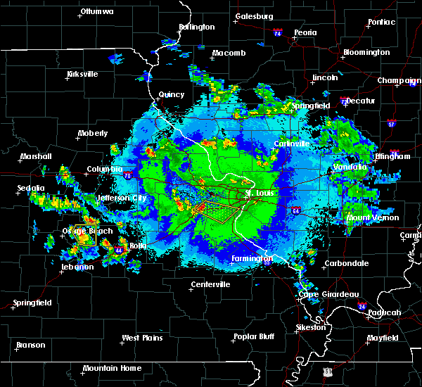 Interactive Hail Maps Hail Map for Arnold, MO