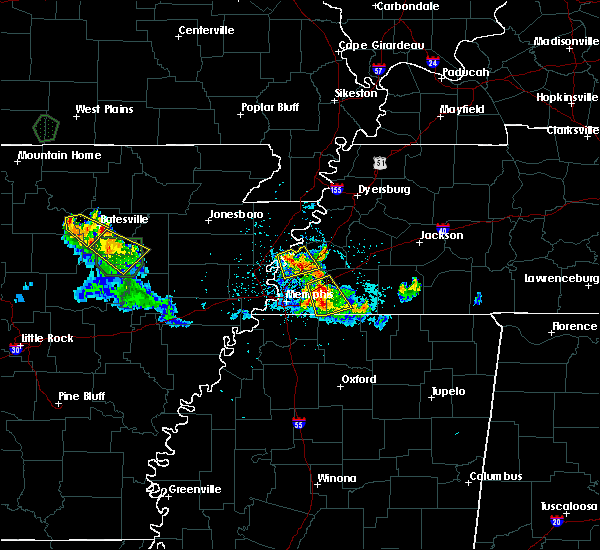 Interactive Hail Maps Hail Map for Memphis, TN