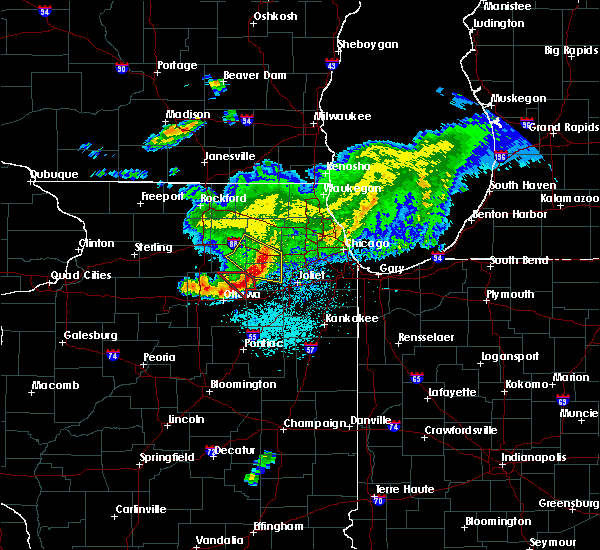 Interactive Hail Maps Hail Map for Aurora, IL
