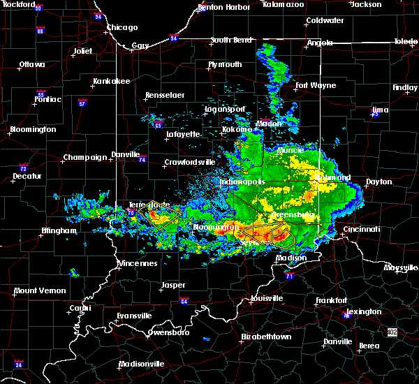 Interactive Hail Maps Hail Map for Westport, IN