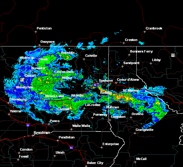 Interactive Hail Maps Hail Map for St. Maries, ID