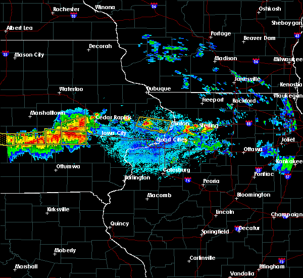 Interactive Hail Maps Hail Map for Clinton, IA