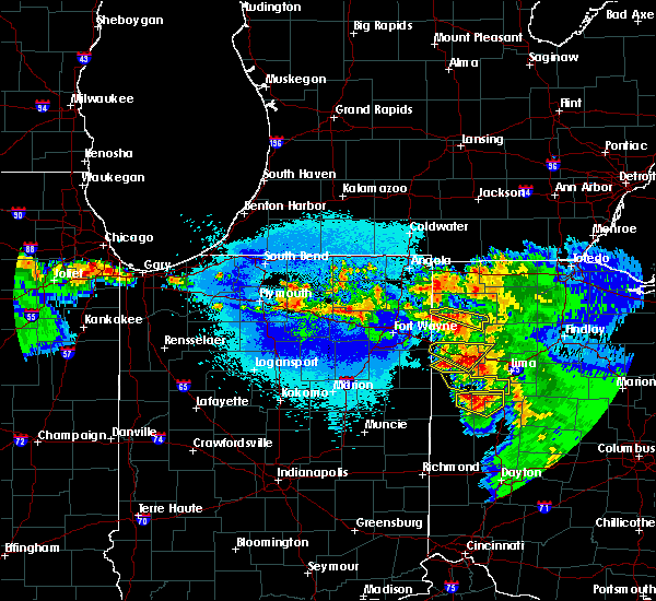 Interactive Hail Maps Hail Map for Rockford, OH