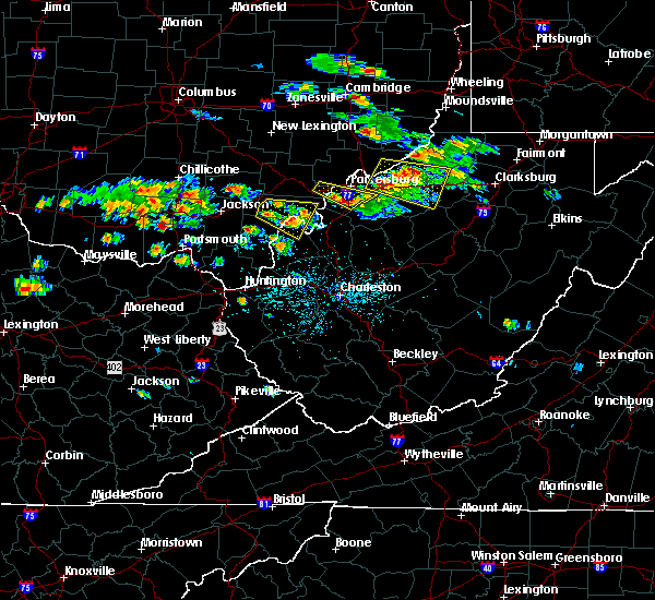 Interactive Hail Maps Hail Map for Parkersburg, WV