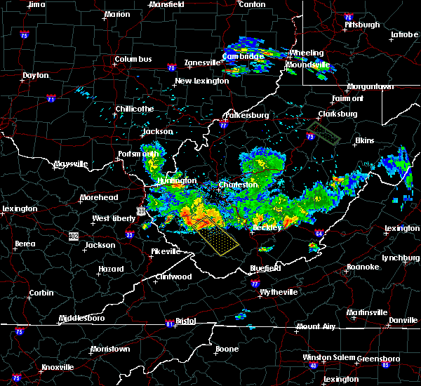 Interactive Hail Maps Hail Map for Pineville, WV