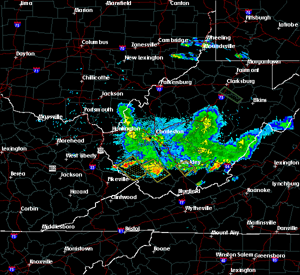 Interactive Hail Maps Hail Map for Beckley, WV