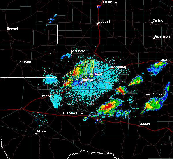 Interactive Hail Maps Hail Map for Midland, TX
