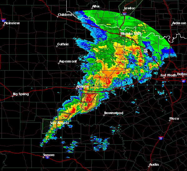 Interactive Hail Maps Hail Map for Cross Plains, TX