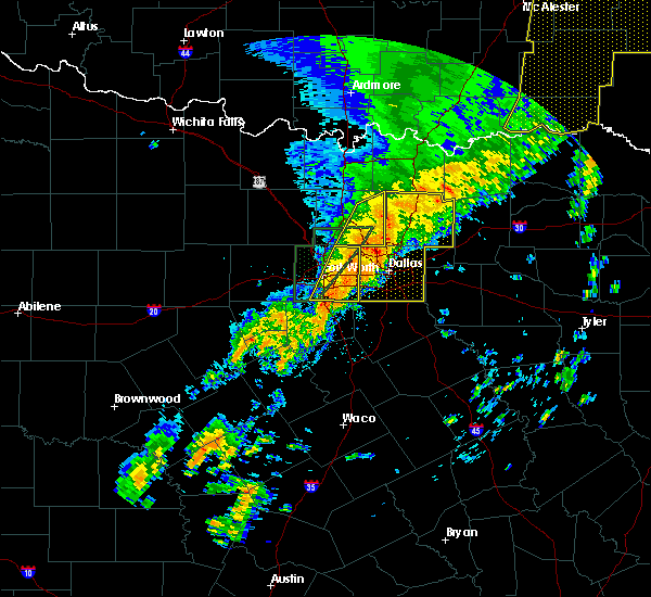 Interactive Hail Maps Hail Map for Allen, TX
