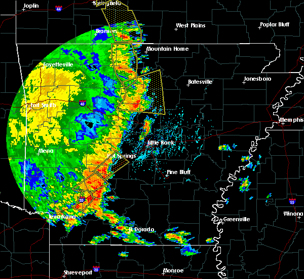 Interactive Hail Maps Hail Map for Arkadelphia, AR