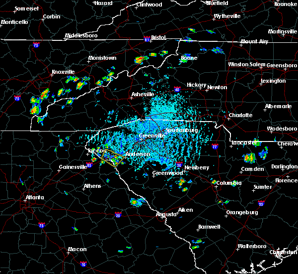 Interactive Hail Maps Hail Map for Seneca, SC
