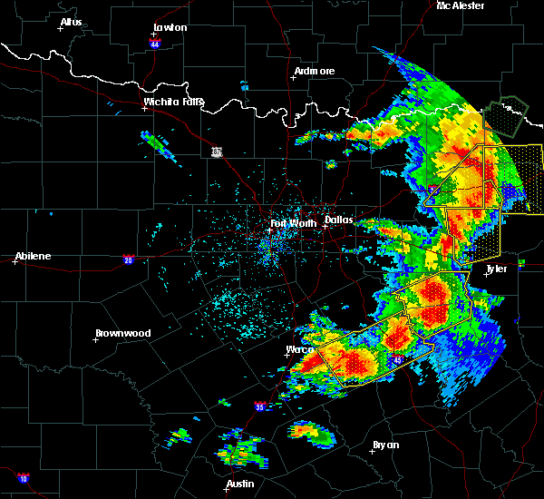 Interactive Hail Maps Hail Map for Mexia, TX