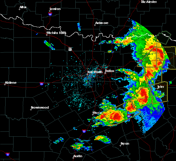 Interactive Hail Maps Hail Map for Athens, TX