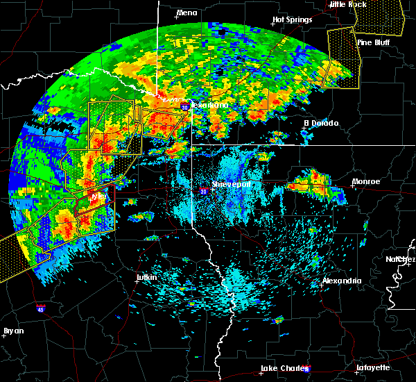 Interactive Hail Maps Hail Map for Mount Pleasant, TX
