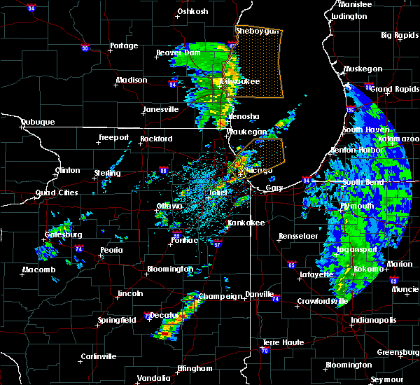 Interactive Hail Maps Hail Map for Evanston, IL