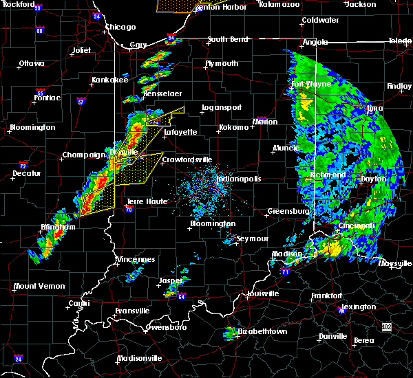 Interactive Hail Maps Hail Map for Brookston, IN