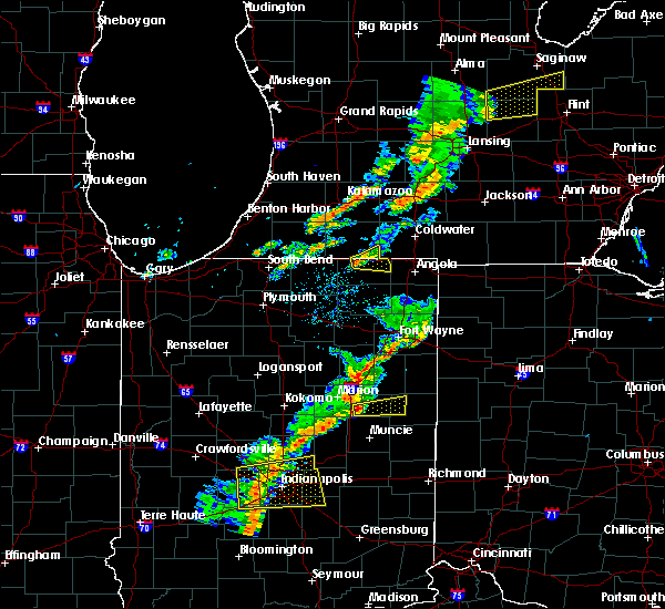 Interactive Hail Maps Hail Map for Hartford City, IN