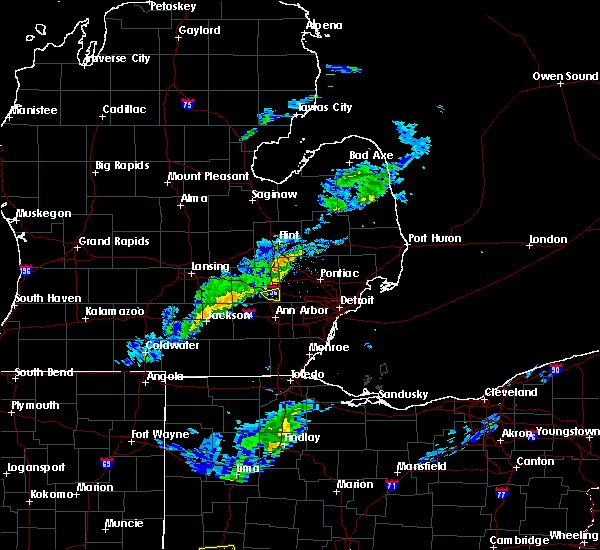 Interactive Hail Maps Hail Map for Brighton, MI