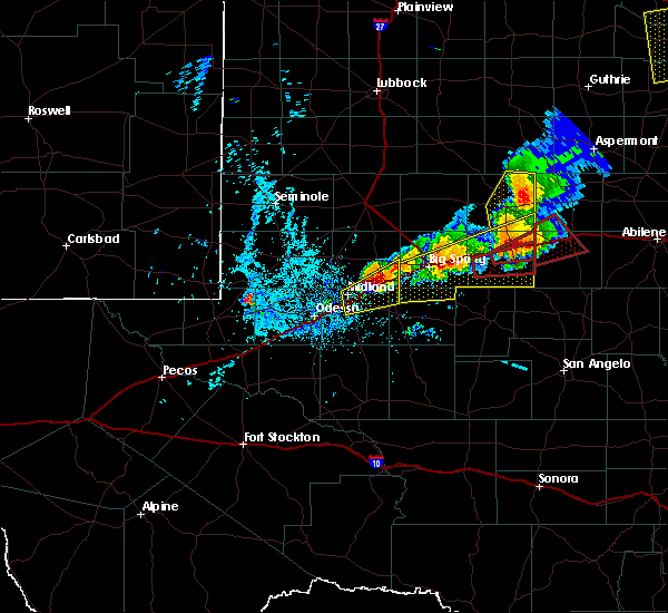 Interactive Hail Maps Hail Map for Midland, TX