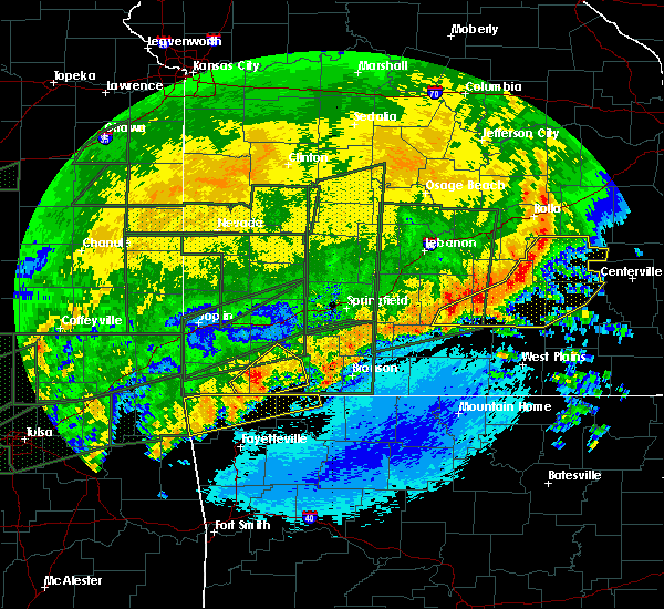 Interactive Hail Maps Hail Map for Bentonville, AR